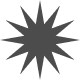Black Retro Star Black Retro Star