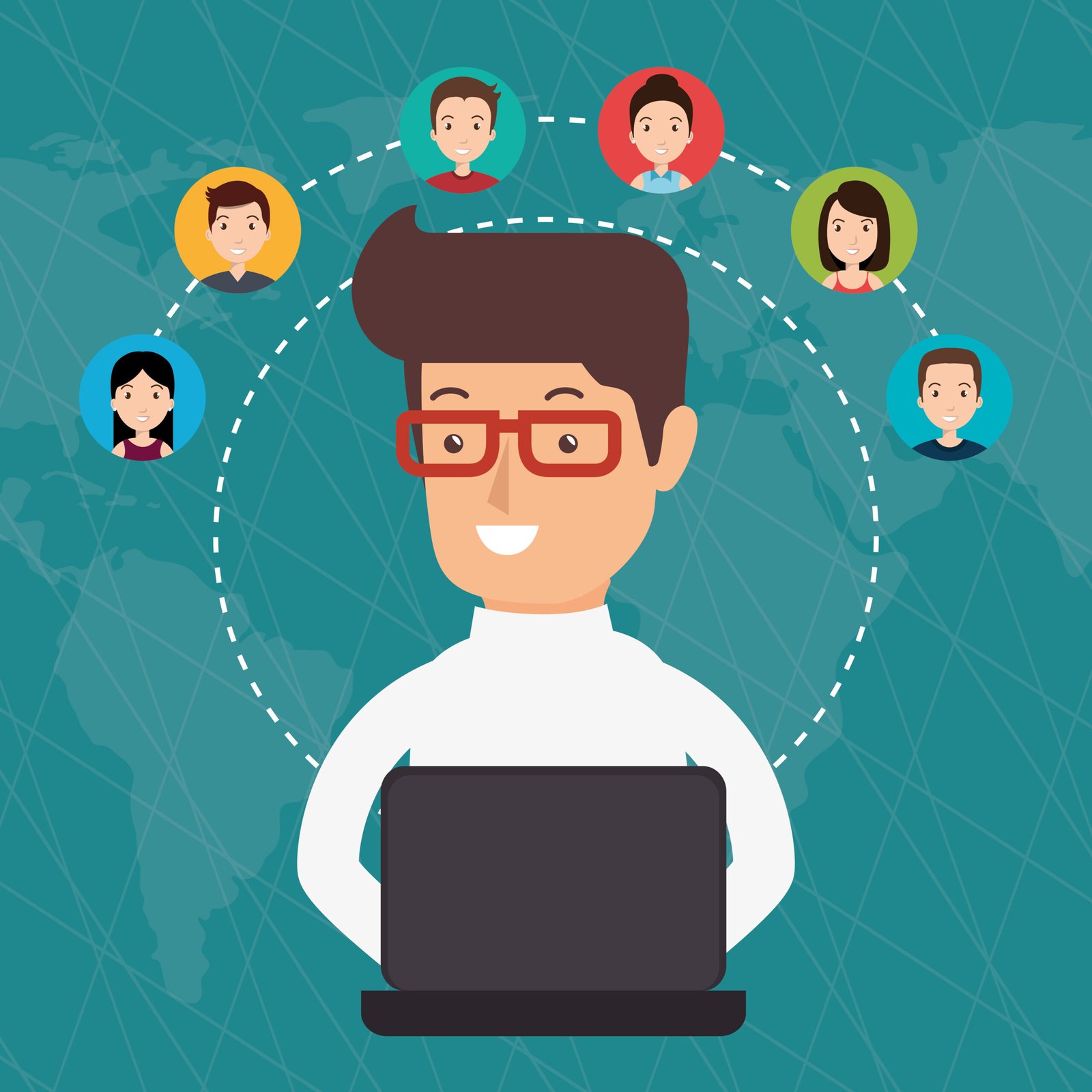 community social media people